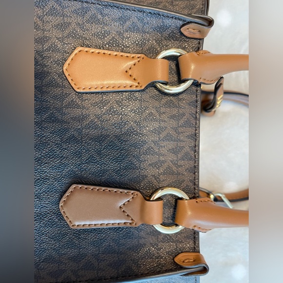 Michael Kors Signature Kris Small Satchel - Picture 8 of 14